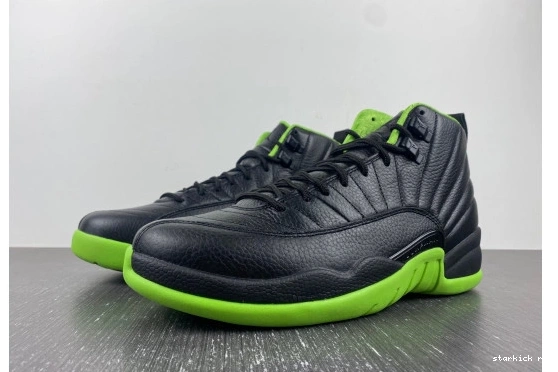 Jordan DOF 12 AJ12 GREEN BLACK FLIGHT 0802